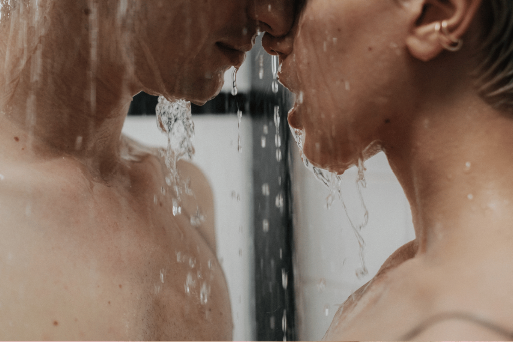 Couple in shower