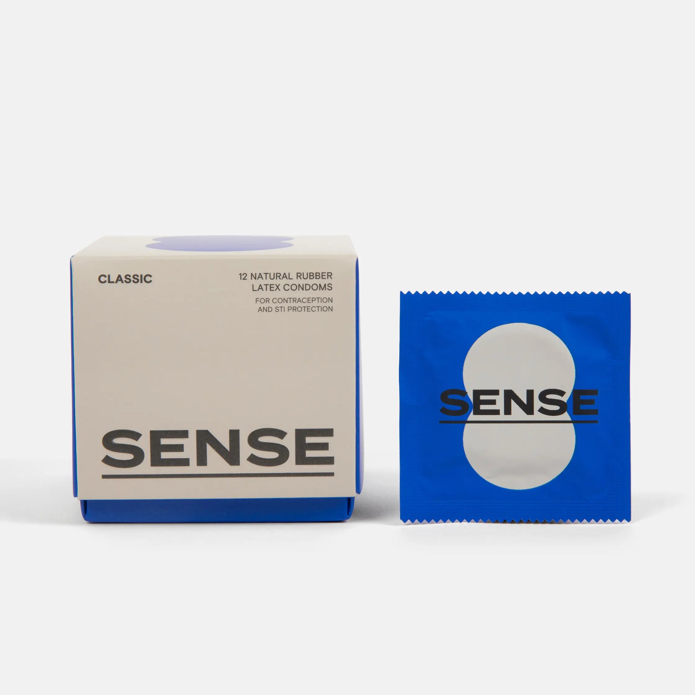 Condones de látex clásicos SENSE