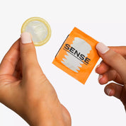 Condones de Látex Acanalados SENSE